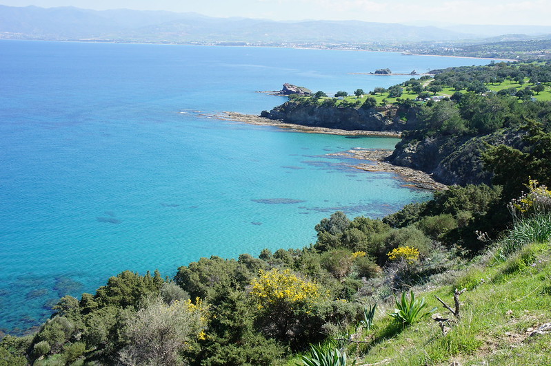 Niesamowity krajobraz Cypru