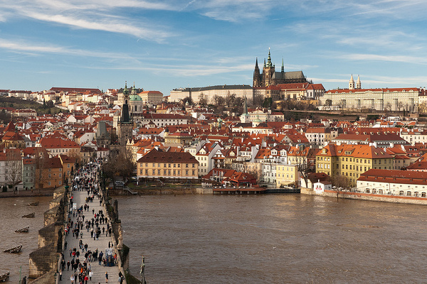 Czechy | Widok na Pragę - stolicę Czech