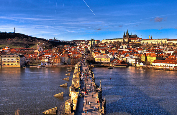Praga | Widok na wspaniały most Karola