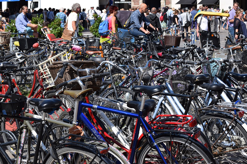 Dania | 36% mieszkańców podróżuje po mieście rowerem
