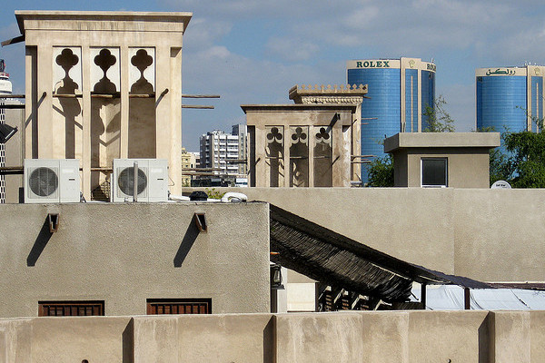 Dubaj | Najstarsze zabudowania dzielnicy Al. Bastakija powstały w latach 90. XIX wieku