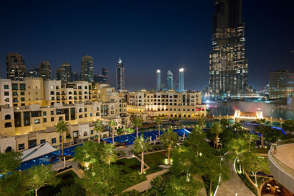Dubaj | Dubaj nocą