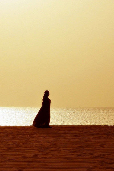 Dubaj | Większość kobiet w Emiratach nosi czarną abaję