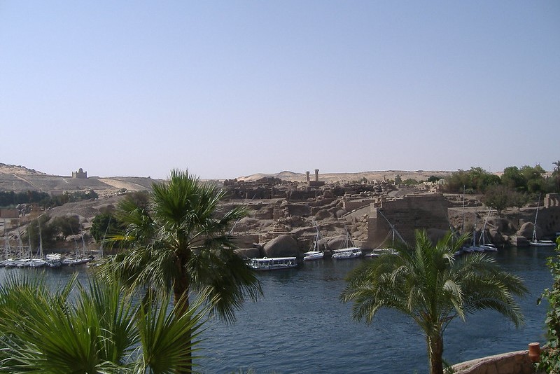 Egipt | Elefantyna to jedna z dwóch większych wysp na Nilu leżących w pobliżu Asuanu