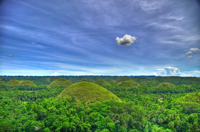 Filipiny | Czekoladowe Wzgórza na Bohol