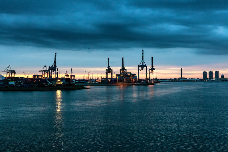 Holandia | Widok na port
