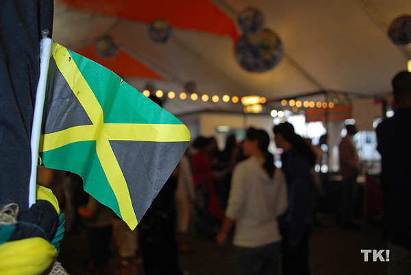 Jamajka | Flaga Jamajki pojawia się na wielu pamiątkach