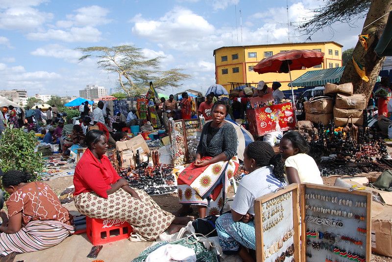 Kenia | Barwny targ w Nairobi