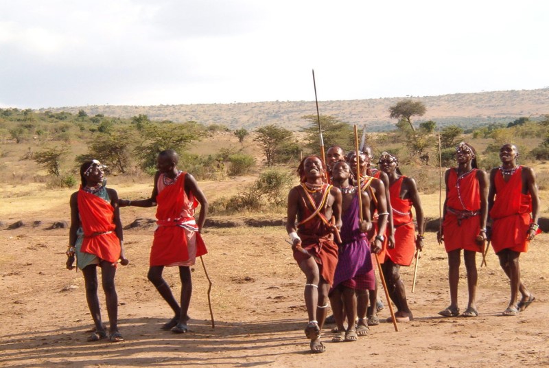 Kenia | Tradycyjny masajski taniec