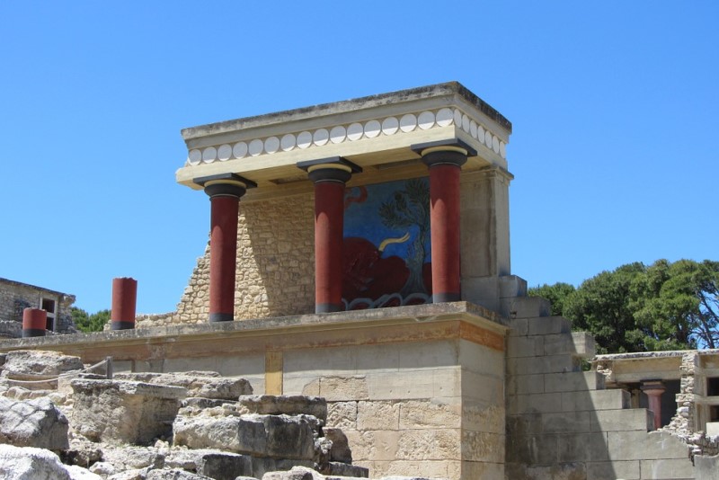 Kreta | Pałac w Knossos