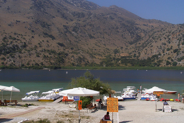 Kreta | Jezioro Kournas