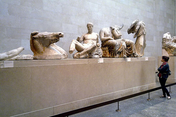 Londyn | Marmury z Partenonu w British Museum 