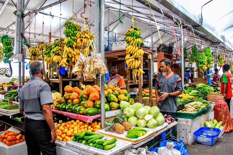 Malediwy | W Male znajduje się też wiele sklepów, w których kupimy zawsze świeże owoce, warzywa i ryby