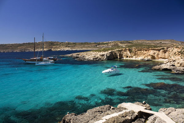 Malta | Turkusowa Comino Island