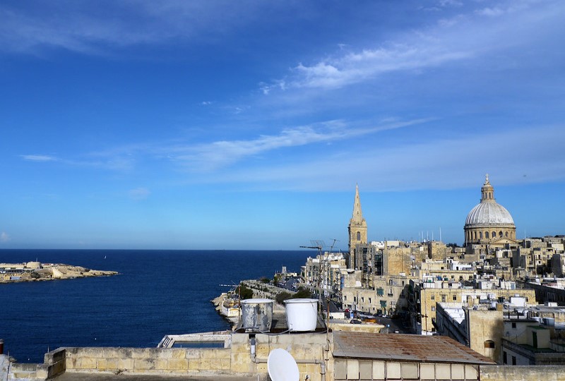 Malta | Widok na Vallettę 