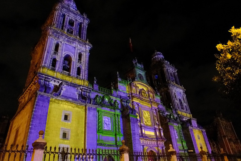 Meksyk | Malowniczy wieczór w stolicy Meksyku