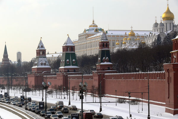 Moskwa | Mury Kremla