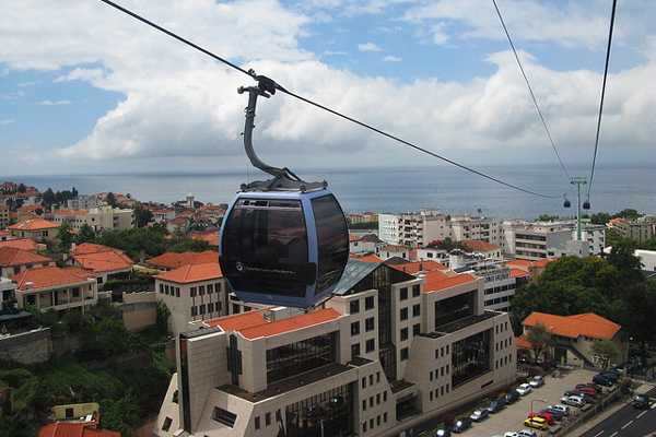 Madera | Kolejka linowa w Funchal