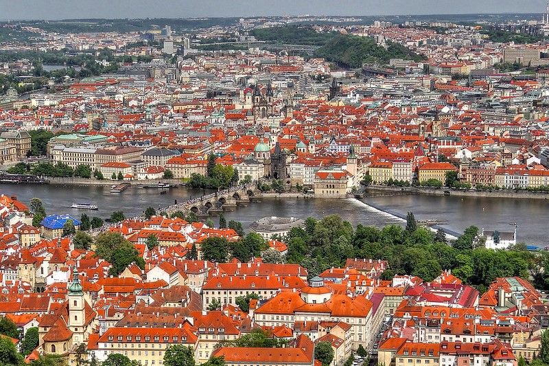 Praga | Widok na Stare Miasto i Most Karola