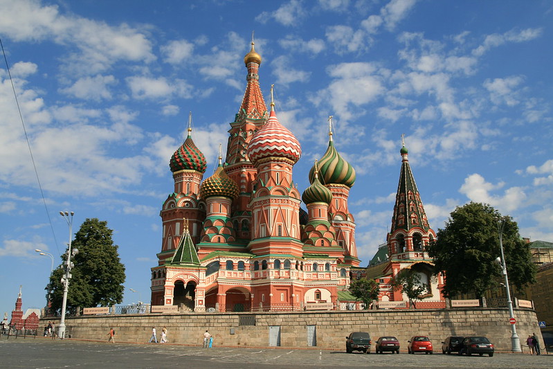 Moskwa | Cerkiew Wasyla Błogosławionego