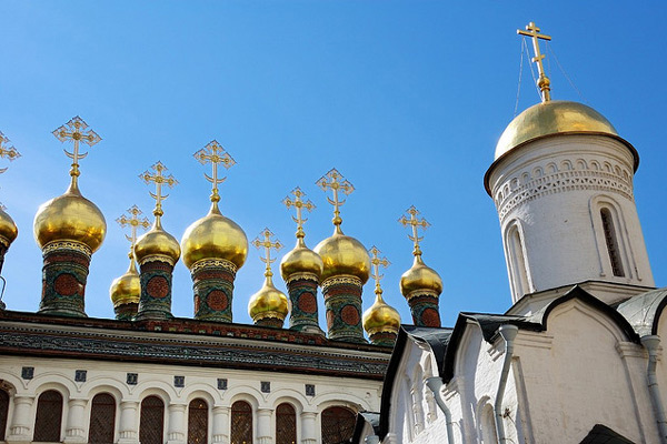 Rosja - Moskwa | Zabudowania sakralne Kremla