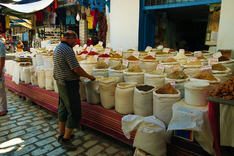 Tunezja | Sklep z aromatycznymi przyprawami