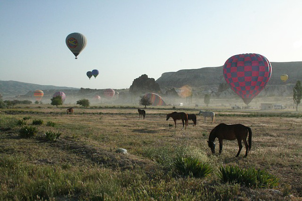 Lot balonem nad Kapadocją