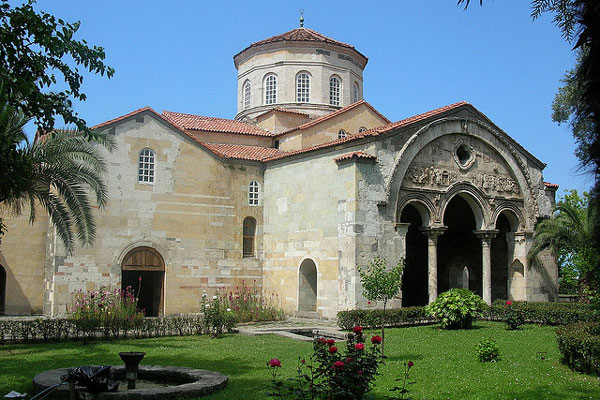 Turcja - Trabzon | Bizantyjski kościół Hagia Sofia