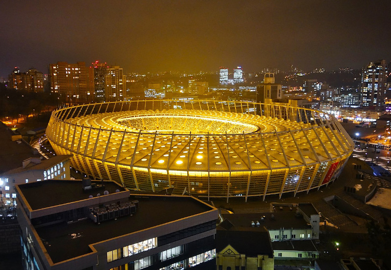 Stadion Olimpijski z Kijowie