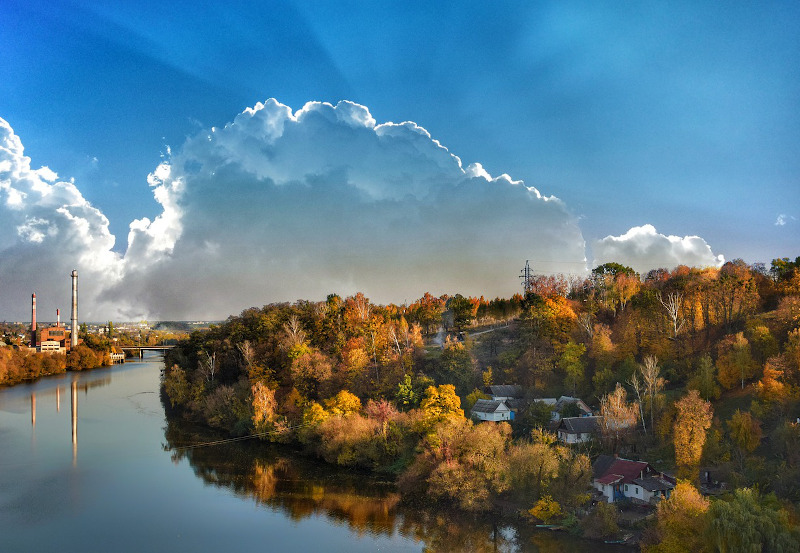 Krajobraz Ukrainy
