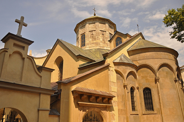 Ukraina | Katedra zbudowana została w drugiej połowie XIV wieku 