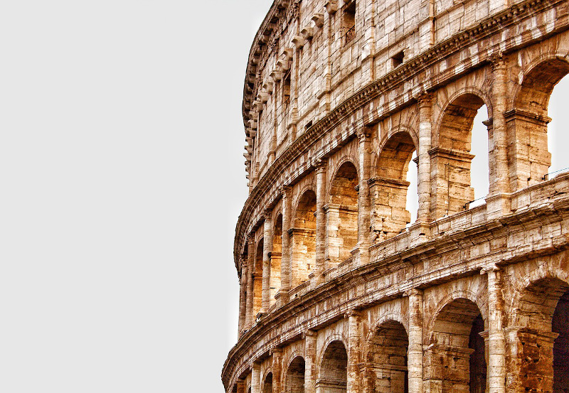 Symbole Włoch -  koloseum