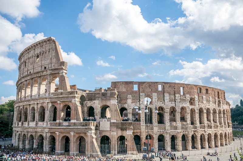 Widok na Koloseum