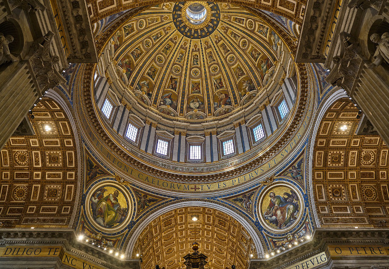 Wnętrze Bazyliki Św. Piotra