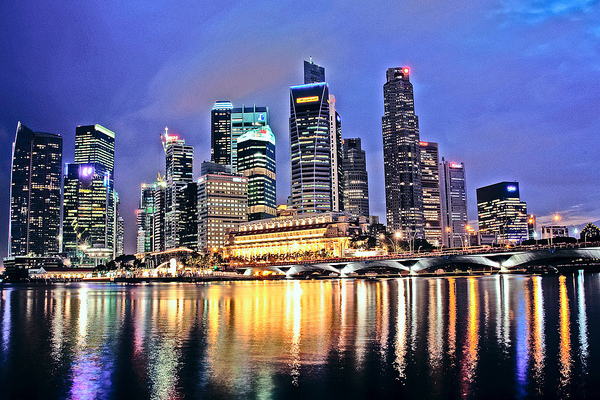 Singapur| Obszar państwa obejmuje wyspę Singapur i 59 mniejszych wysepek